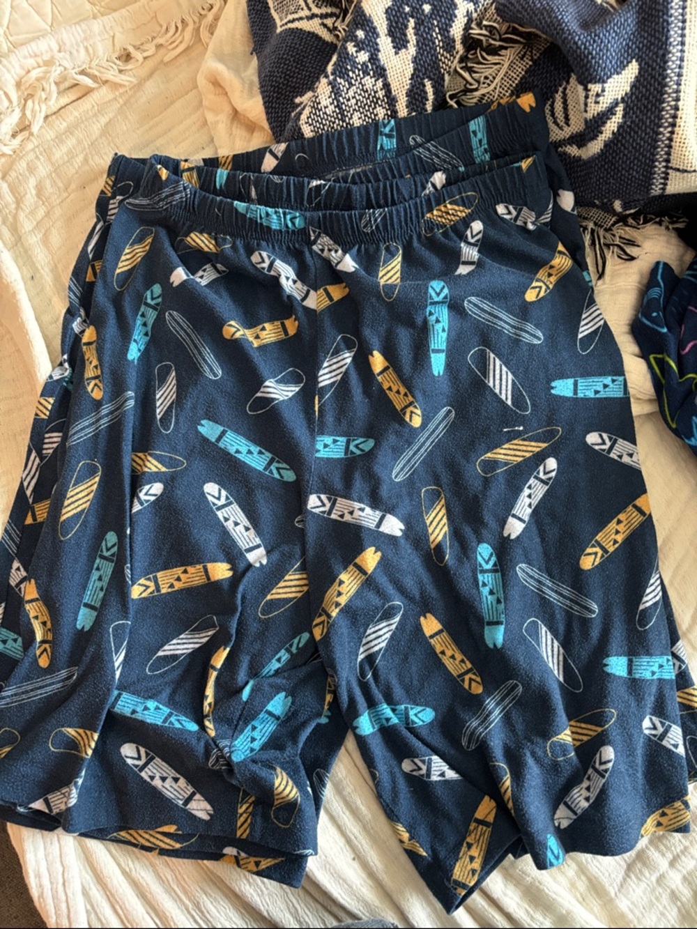 Boys XL Surfboard Lounge/Sleep Shorts